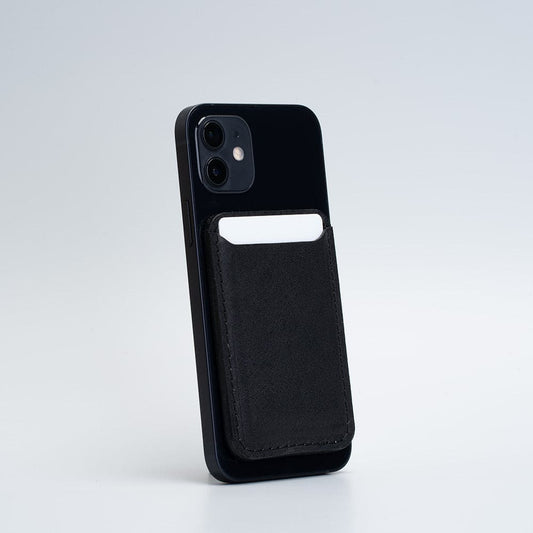 Full-Grain Leather MagSafe wallet - Classic