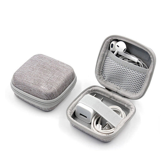 Solid Color Notebook Power Cord Storage Box